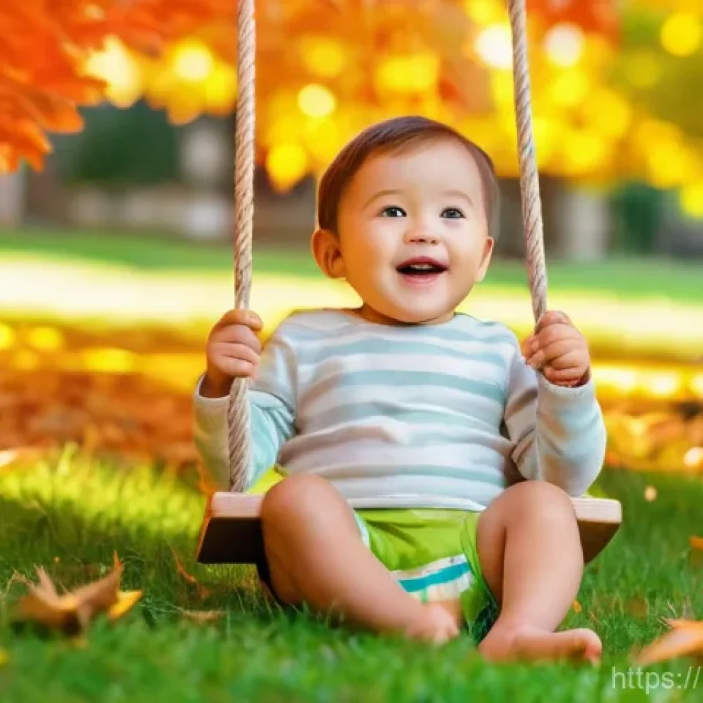 도시계획 관련 최신 동향 - **Prompt:** A heartwarming scene of a curious toddler, around 2 years old, happily playing in a sun-...